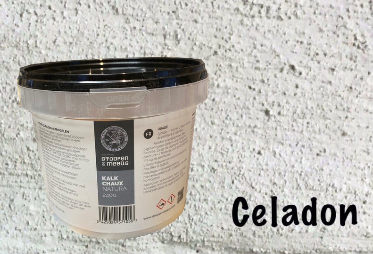 Kalk kleurtester "Celadon"